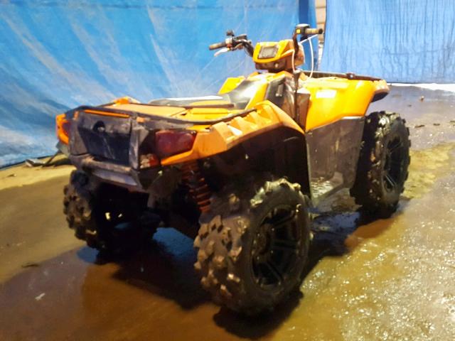 4XAZN8EA9CA382219 - 2012 POLARIS SPORTSMAN ORANGE photo 4