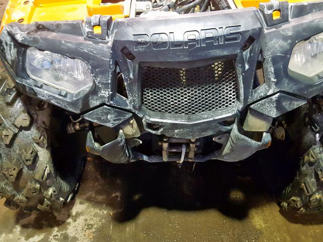 4XAZN8EA9CA382219 - 2012 POLARIS SPORTSMAN ORANGE photo 9