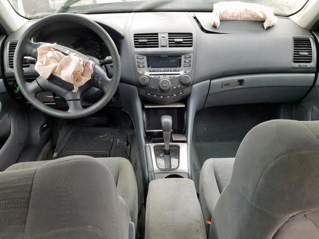 1HGCM56766A093680 - 2006 HONDA ACCORD EX BLUE photo 9