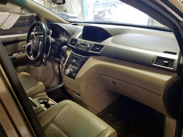 5FNRL5H68CB092016 - 2012 HONDA ODYSSEY EX GOLD photo 5