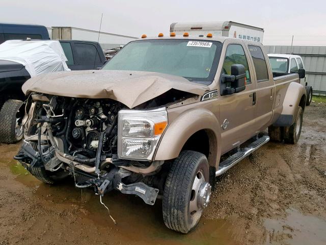 1FT8W4DTXDEB41440 - 2013 FORD F450 SUPER GOLD photo 2