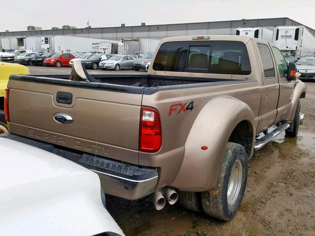 1FT8W4DTXDEB41440 - 2013 FORD F450 SUPER GOLD photo 4