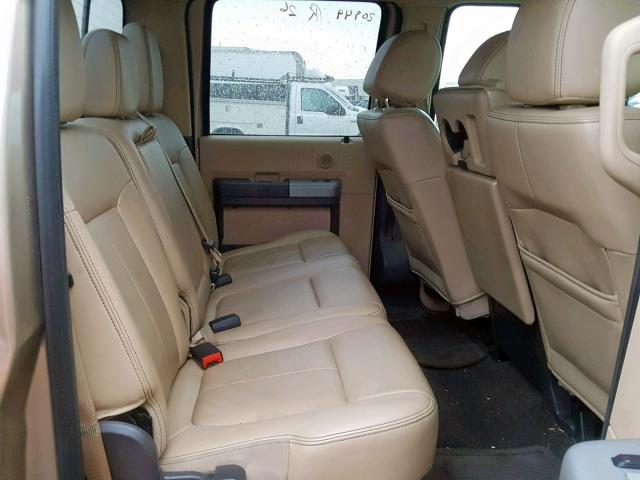 1FT8W4DTXDEB41440 - 2013 FORD F450 SUPER GOLD photo 6