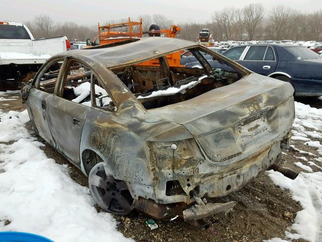 WAUEH74F47N159877 - 2007 AUDI A6 S-LINE BURN photo 3