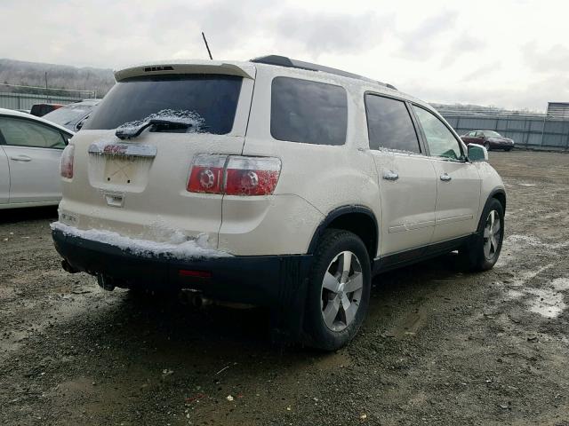 1GKLVMED0AJ142740 - 2010 GMC ACADIA SLT CREAM photo 4