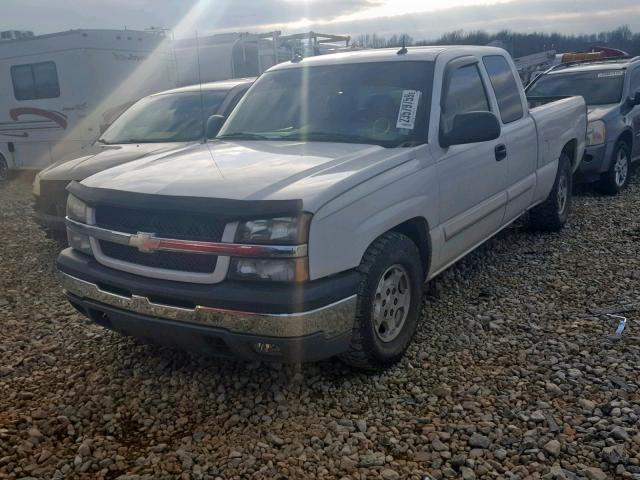 2GCEC19T831287614 - 2003 CHEVROLET SILVERADO WHITE photo 2