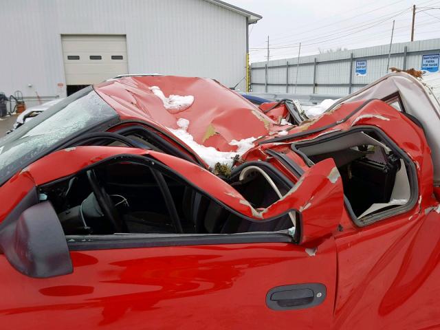 1D7GL32N14S674724 - 2004 DODGE DAKOTA SPO RED photo 9