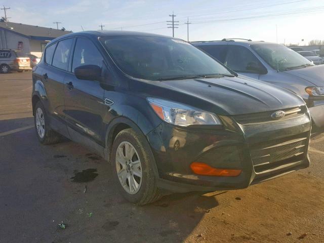 1FMCU0F72FUA91856 - 2015 FORD ESCAPE S BLACK photo 1