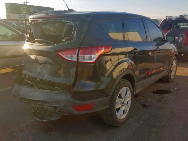 1FMCU0F72FUA91856 - 2015 FORD ESCAPE S BLACK photo 4