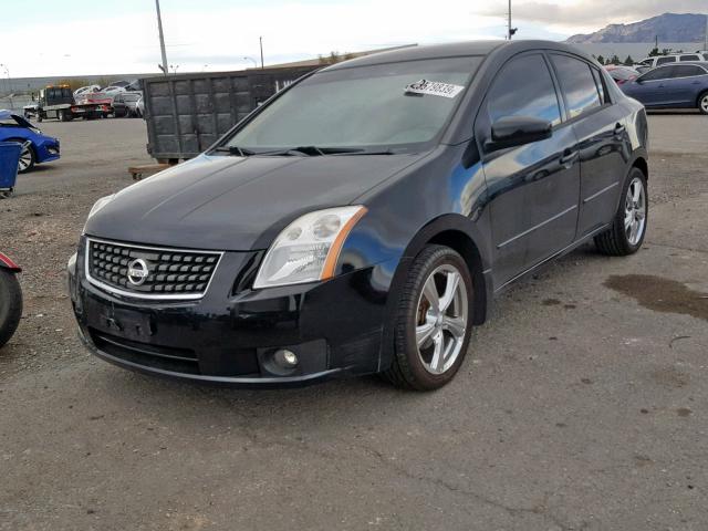 3N1AB61E97L656306 - 2007 NISSAN SENTRA 2.0 BLACK photo 2