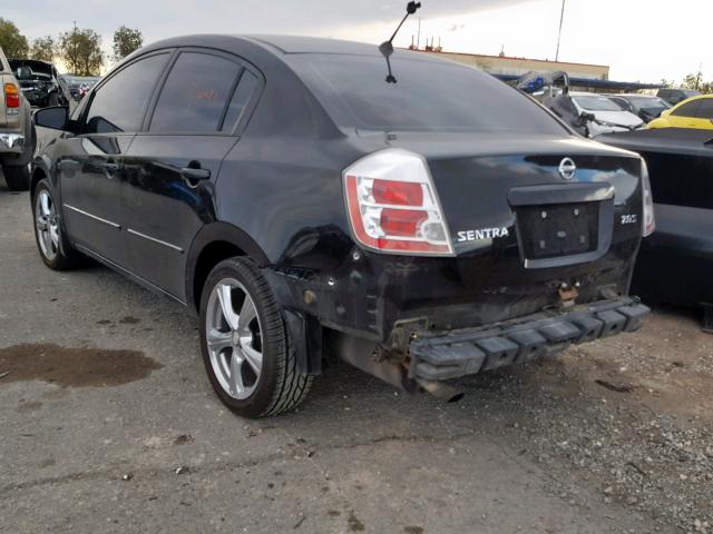 3N1AB61E97L656306 - 2007 NISSAN SENTRA 2.0 BLACK photo 3