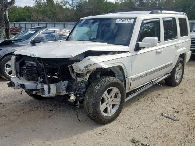 1J4RG5GT3AC113533 - 2010 JEEP COMMANDER WHITE photo 2
