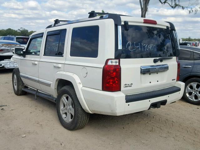 1J4RG5GT3AC113533 - 2010 JEEP COMMANDER WHITE photo 3