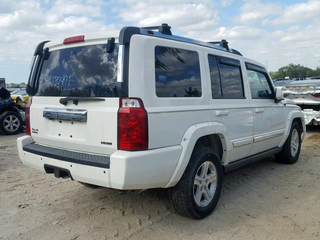 1J4RG5GT3AC113533 - 2010 JEEP COMMANDER WHITE photo 4