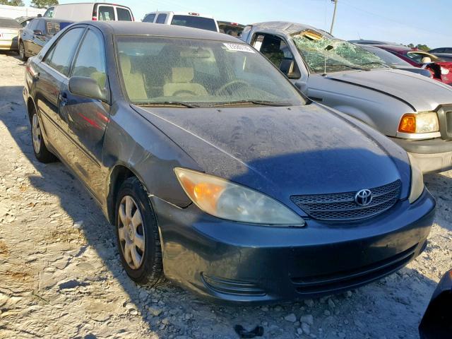 4T1BE32KX2U554261 - 2002 TOYOTA CAMRY LE Mavi foto 1