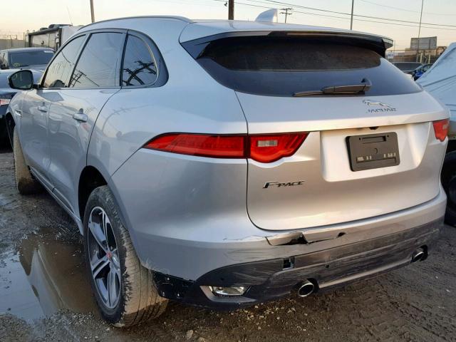 SADCL2FX3JA267153 - 2018 JAGUAR F-PACE R - SILVER photo 3