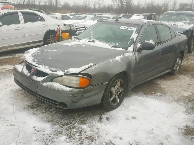 1G2NG52EX4C163559 - 2004 PONTIAC GRAND AM S GRAY photo 2