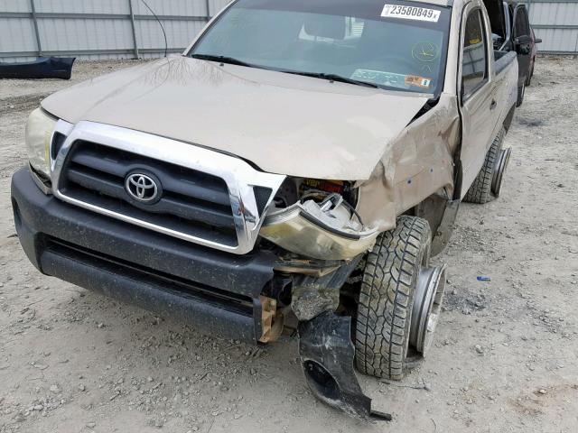 5TEPX42N17Z403554 - 2007 TOYOTA TACOMA GOLD photo 9