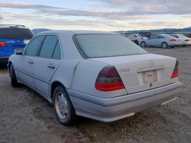 WDBHA29G5WA626737 - 1998 MERCEDES-BENZ C 280 SILVER photo 3