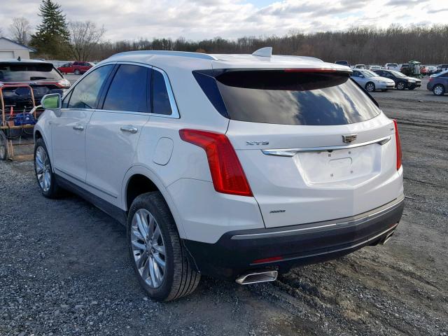 1GYKNDRS7HZ283942 - 2017 CADILLAC XT5 LUXURY WHITE photo 3