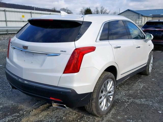 1GYKNDRS7HZ283942 - 2017 CADILLAC XT5 LUXURY WHITE photo 4