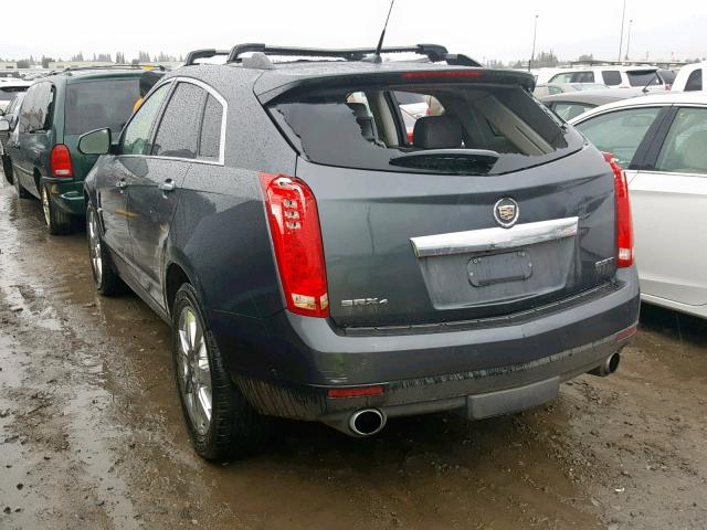 3GYFNJE63BS586942 - 2011 CADILLAC SRX PERFOR GRAY photo 3