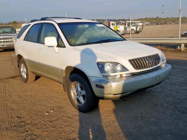 JT6HF10U8Y0126474 - 2000 LEXUS RX 300 WHITE photo 1