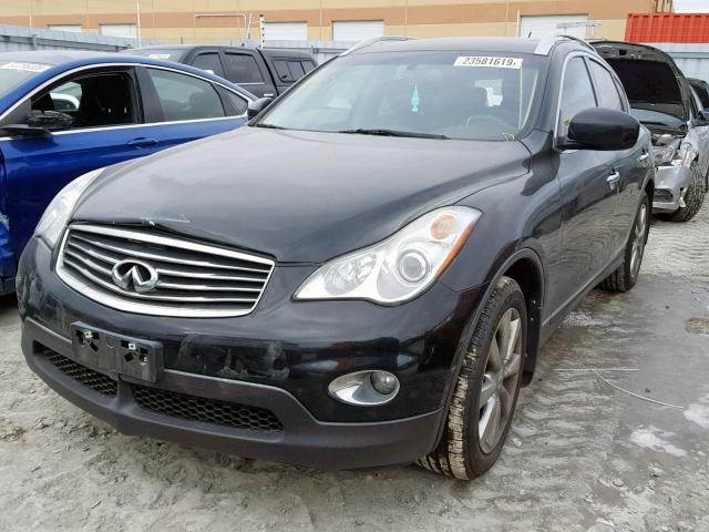 JN1AJ0HR0BM851895 - 2011 INFINITI EX35 BASE BLACK photo 2