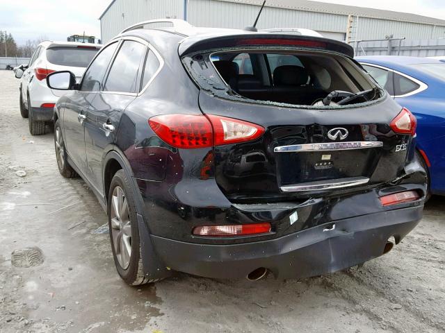 JN1AJ0HR0BM851895 - 2011 INFINITI EX35 BASE BLACK photo 3