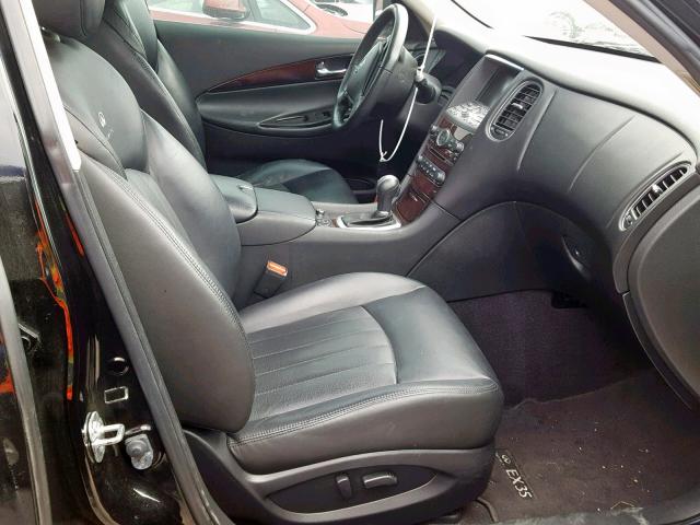 JN1AJ0HR0BM851895 - 2011 INFINITI EX35 BASE BLACK photo 5