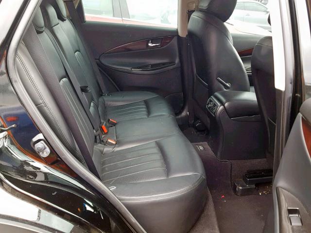 JN1AJ0HR0BM851895 - 2011 INFINITI EX35 BASE BLACK photo 6
