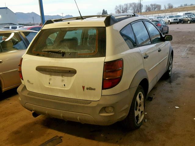 5Y2SL62803Z427930 - 2003 PONTIAC VIBE WHITE photo 4