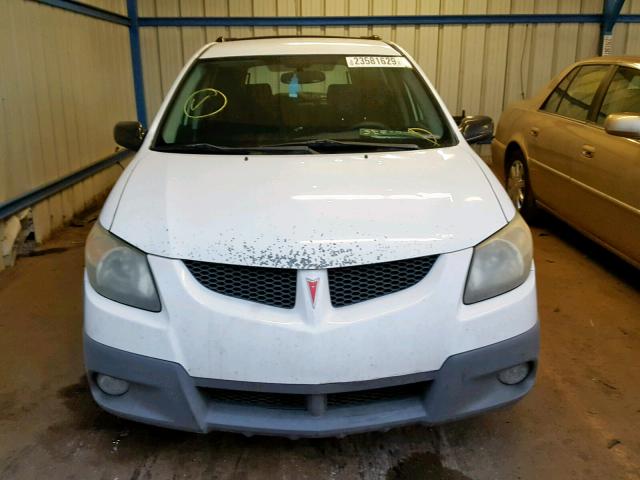 5Y2SL62803Z427930 - 2003 PONTIAC VIBE WHITE photo 9