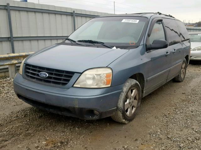 2FMZA57604BA95509 - 2004 FORD FREESTAR S BLUE photo 2