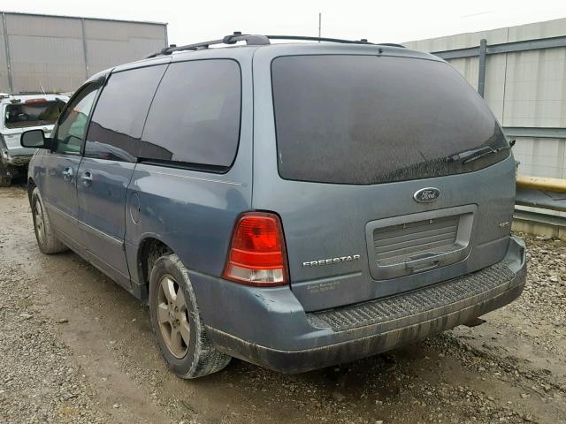 2FMZA57604BA95509 - 2004 FORD FREESTAR S BLUE photo 3