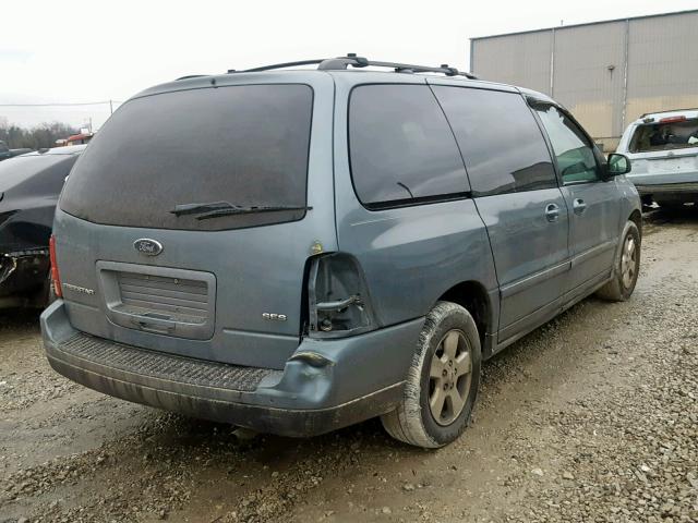 2FMZA57604BA95509 - 2004 FORD FREESTAR S BLUE photo 4