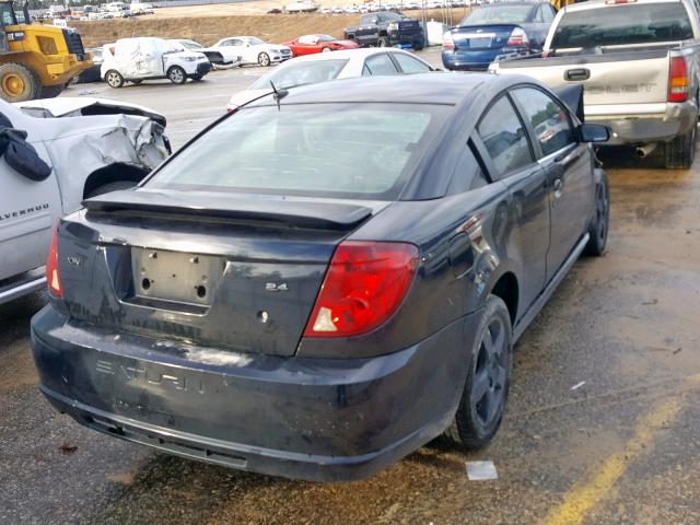 1G8AW18B17Z192480 - 2007 SATURN ION LEVEL BLACK photo 4