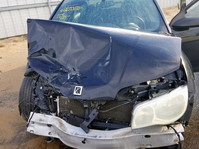 1G8AW18B17Z192480 - 2007 SATURN ION LEVEL BLACK photo 7