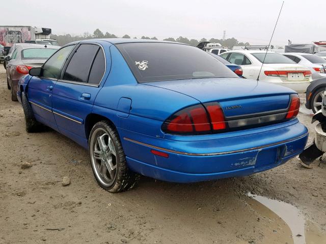 2G1WL52M2T9201030 - 1996 CHEVROLET LUMINA BLUE photo 3