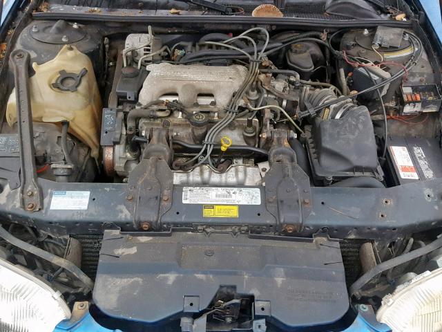 2G1WL52M2T9201030 - 1996 CHEVROLET LUMINA BLUE photo 7