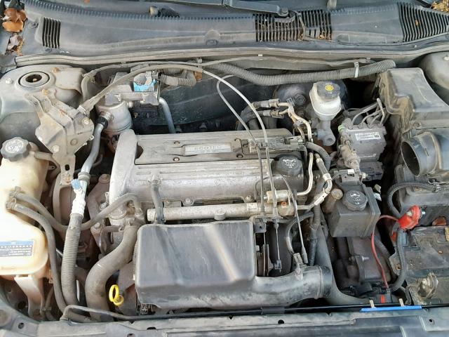 1G1JF52F847373990 - 2004 CHEVROLET CAVALIER L GREEN photo 7