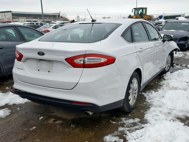 1FA6P0G72G5132253 - 2016 FORD FUSION S WHITE photo 3