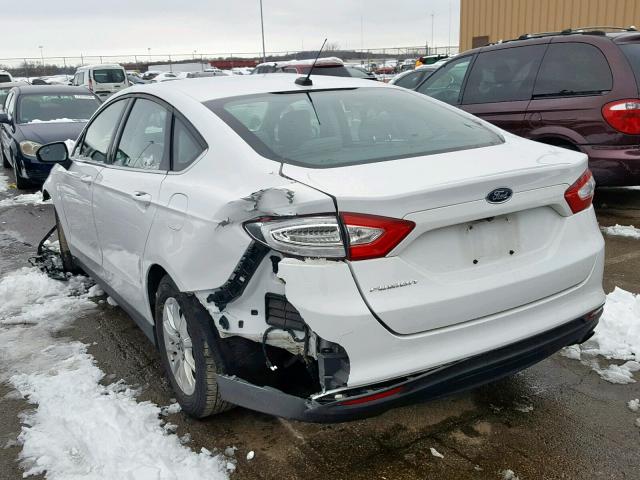 1FA6P0G72G5132253 - 2016 FORD FUSION S WHITE photo 4