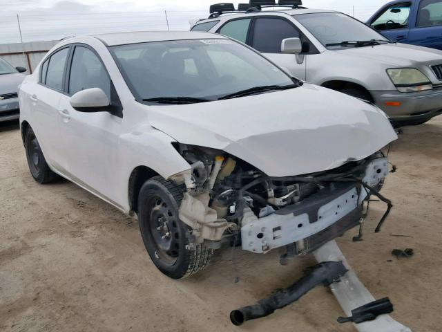 JM1BL1UFXC1527613 - 2012 MAZDA 3 I თეთრი ფოტო 1