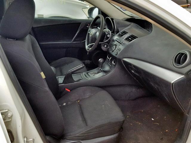 JM1BL1UFXC1527613 - 2012 MAZDA 3 I თეთრი ფოტო 5