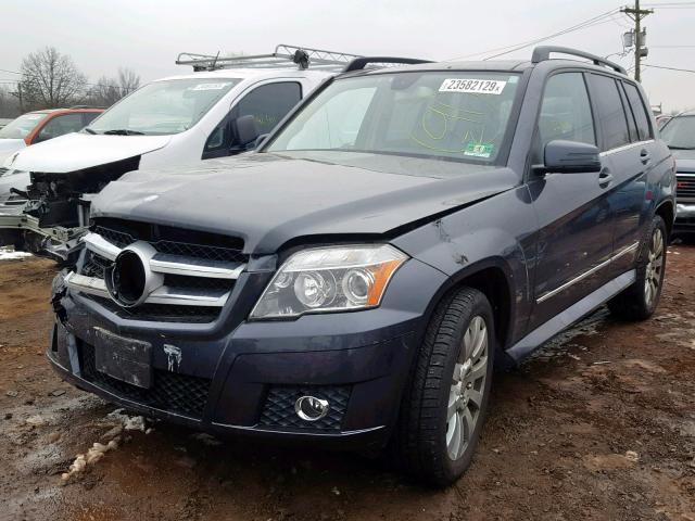 WDCGG8HB3AF428717 - 2010 MERCEDES-BENZ GLK 350 4M GRAY photo 2