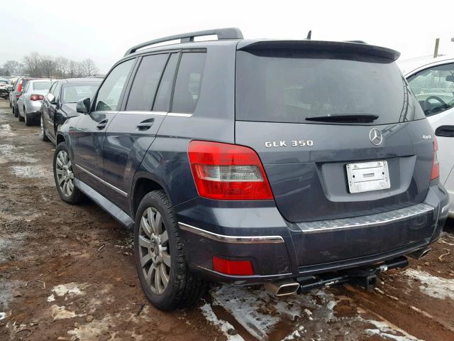 WDCGG8HB3AF428717 - 2010 MERCEDES-BENZ GLK 350 4M GRAY photo 3