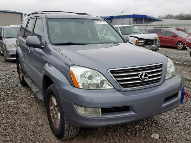 JTJBT20X630017945 - 2003 LEXUS GX 470 BLUE photo 1