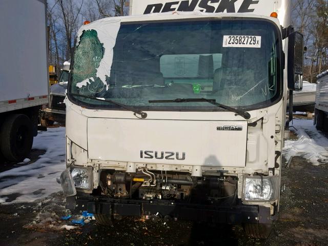 54DC4W1B5ES805505 - 2014 ISUZU NPR HD WHITE photo 9