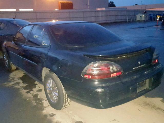 1G2WK52J93F126693 - 2003 PONTIAC GRAND PRIX BLACK photo 3